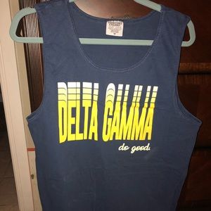 “Delta Gamma Do Good” tank top